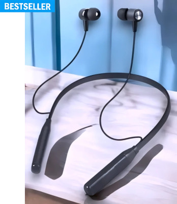 GDS Bluetooth Neckband with Deep Bass, Quick Charge, Long Backup-EXX Bluetooth & Wired(Multicolor, In the Ear)