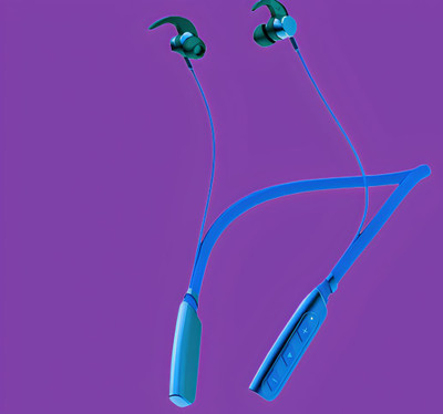 GPQ STORE Rokerz 235 Pro Wireless Bluetooth Neckband(0B.1086 Bluetooth(Blue, In the Ear)