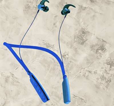 GPQ STORE Rokerz 235 Pro Wireless Bluetooth Neckband(0B.877 Bluetooth(Blue, In the Ear)