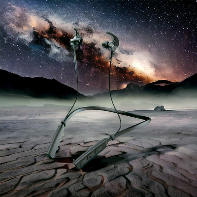 GPQ STORE Rokerz 235 Pro Wireless Bluetooth Neckband(0.2305 Bluetooth(Black, In the Ear)