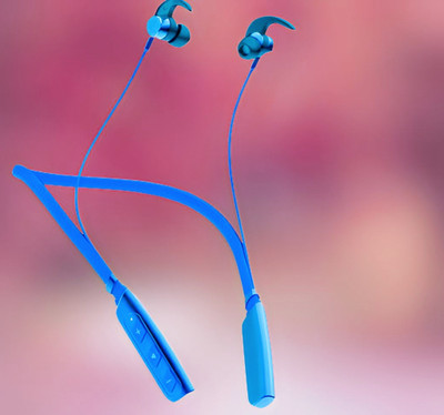 QPG STORE Rokerz 235 Pro Wireless Bluetooth Neckband(0B.285 Bluetooth(Blue, In the Ear)