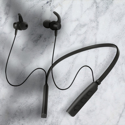GPQ STORE Rokerz 235 Pro Wireless Bluetooth Neckband(0.4289 Bluetooth(Black, In the Ear)