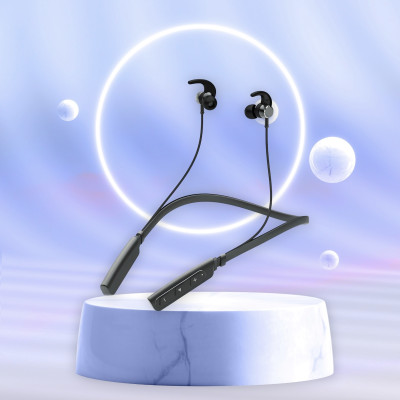 QPG STORE Rokerz 235 Pro Wireless Bluetooth Neckband(0.248 Bluetooth(Black, In the Ear)