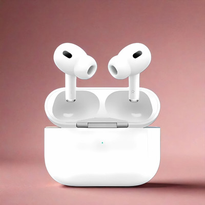Tedbee Boost Mic, Deep Bass & ANC Bluetooth(White, In the Ear)