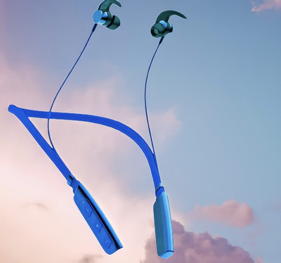 GPQ STORE Rokerz 235 Pro Wireless Bluetooth Neckband(0B.969 Bluetooth(Blue, In the Ear)