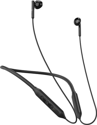 Portronics Harmonics Z5 Wireless Neckband, 33Hrs Playtime, Double EQ Mode, Fast charging Bluetooth(Black, In the Ear)