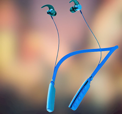 GPQ STORE Rokerz 235 Pro Wireless Bluetooth Neckband(0B.788 Bluetooth(Blue, In the Ear)