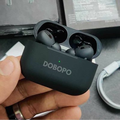 DOBOPO Wireless Bluetooth Earbuds with Charging Case and Noise Cancellation Bluetooth(Black, True Wireless)