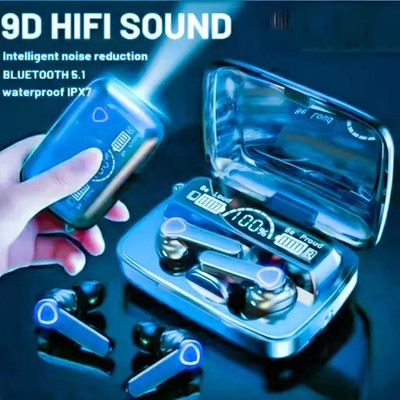 Seashot Best Quality M19 Bluetooth Gaming Earbuds Headset Bluetooth(Black, True Wireless)