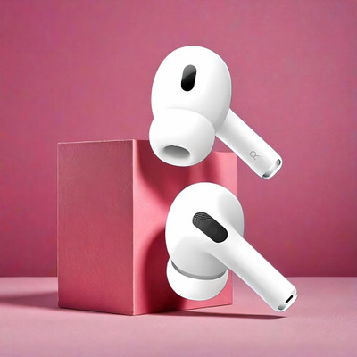 JQVA Earbuds Plus Touch Mic & Sound Boost Bluetooth(White, In the Ear)