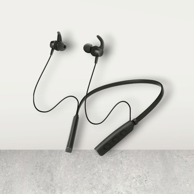 GPQ STORE Rokerz 235 Pro Wireless Bluetooth Neckband(0.4033 Bluetooth(Black, In the Ear)