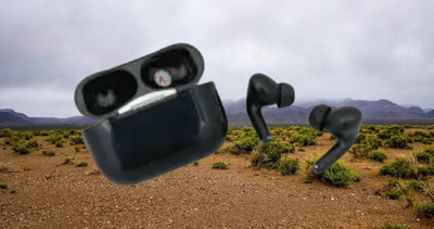 Tedbee TWS Elite True Wireless Earbuds with LED Display – Onyx Black Bluetooth(Black, In the Ear)