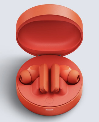 Life Like Buds Pro Transparent Touch Control TWS With Charging Box EarBuds With Mic Bluetooth(Orange, True Wireless)