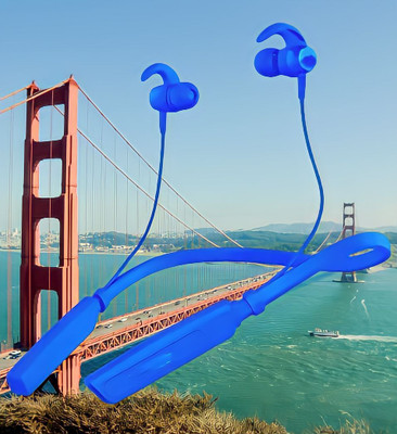GPQ STORE Rokerz 235 Pro Wireless Bluetooth Neckband(0B.646 Bluetooth(Blue, In the Ear)