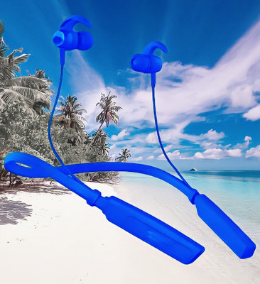 GPQ STORE Rokerz 235 Pro Wireless Bluetooth Neckband(0B.699 Bluetooth(Blue, In the Ear)
