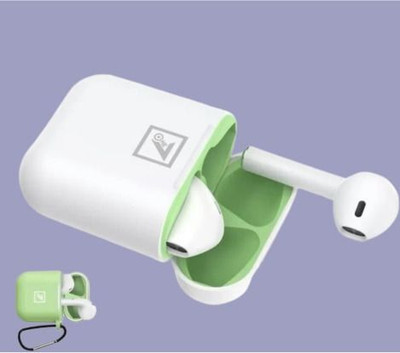 One7 ON-1000 TWS Earbuds with Long Battery Backup Bluetooth(White, Green, In the Ear)