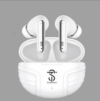Seashot V11 Wireless in-Ear Earbuds 15 hrs Playtime, Beast Mode with Low Bluetooth(Black, True Wireless)