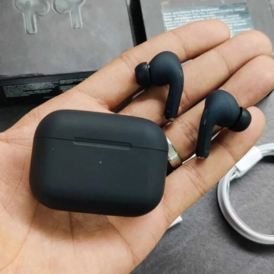 Airpod Pro AX12, Earbuds With Touch Sensor, Waterproof, ANC, Bluetooth V5.1 Bluetooth Headset(Black, True Wireless)
