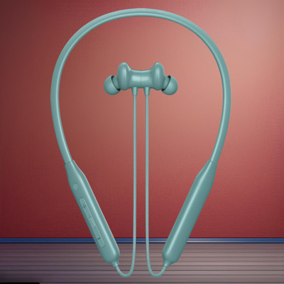PTROX Bullets Z2 - MAGNETIC POWER OFF/ON 48Hr Playtime Headphone Neckband Y25 Bluetooth(Green, In the Ear)