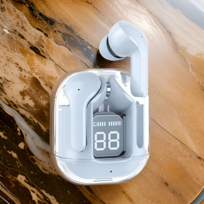 YAROH UltraPods Pro TWS Transparent Bluetooth Earbuds with Noise-Canceling 126 Bluetooth(Multicolor, In the Ear)