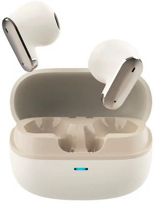 Life Like U33 TWS With Charging Box EarBuds Earphones With Mic Bluetooth(Beige, True Wireless)