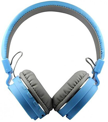 TECHEL SH-12 Wireless Bluetooth Headphone CXZ25 Bluetooth & Wired(Multicolor, On the Ear)