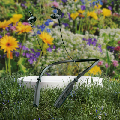 GPQ STORE Rokerz 235 Pro Wireless Bluetooth Neckband(0.2141 Bluetooth(Black, In the Ear)