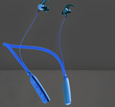 GPQ STORE Rokerz 235 Pro Wireless Bluetooth Neckband(0B.1089 Bluetooth(Blue, In the Ear)