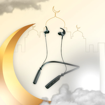 GPQ STORE Rokerz 235 Pro Wireless Bluetooth Neckband(0.2138 Bluetooth(Black, In the Ear)