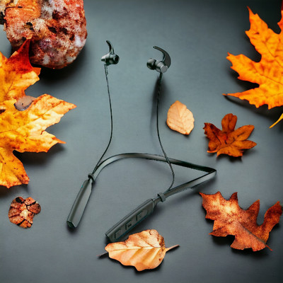 GPQ STORE Rokerz 235 Pro Wireless Bluetooth Neckband(0.2182 Bluetooth(Black, In the Ear)