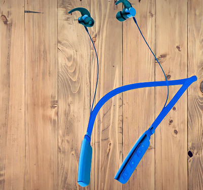 GPQ STORE Rokerz 235 Pro Wireless Bluetooth Neckband(0B.1054 Bluetooth(Blue, In the Ear)