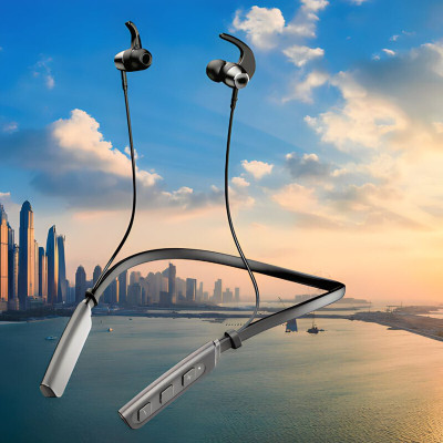 GPQ STORE Rokerz 235 Pro Wireless Bluetooth Neckband(0.434 Bluetooth(Black, In the Ear)