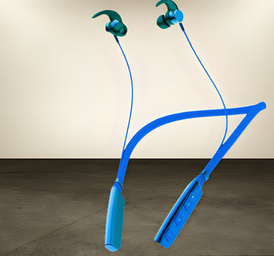 GPQ STORE Rokerz 235 Pro Wireless Bluetooth Neckband(0B.1085 Bluetooth(Blue, In the Ear)