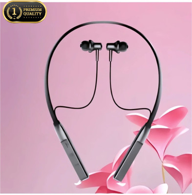house of common High-Fidelity Bass Wireless Neckband, Magnetic for Easy Handling_CA Bluetooth & Wired(Multicolor, In the Ear)