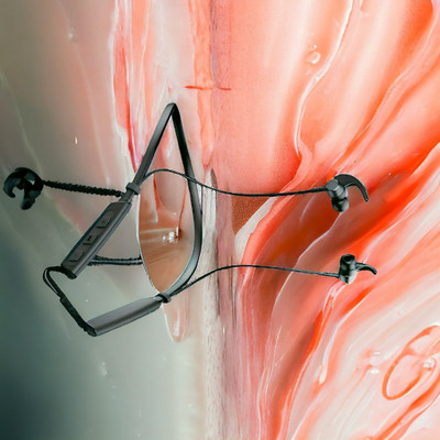 QPG STORE Rokerz 235 Pro Wireless Bluetooth Neckband(0.2242 Bluetooth(Black, In the Ear)