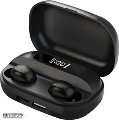 4uonly Earbuds TWS L21 Earphones Headphones 5.0 Mini Stereo Earbuds Sport JHE13 Bluetooth(Black, True Wireless)