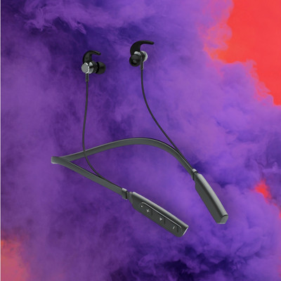 GPQ STORE Rokerz 235 Pro Wireless Bluetooth Neckband(0.1081 Bluetooth(Black, In the Ear)