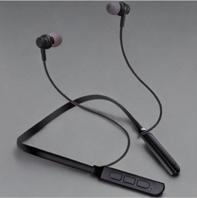 AIZINA Plus Pro Max 30 Hours Battery, Advanced Boost, Secure Neckband Bluetooth & Wired(Multicolor, In the Ear)