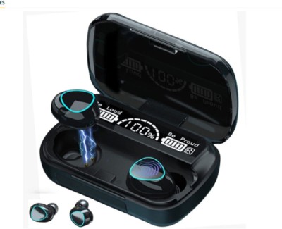 SACRO AW_917N_M10 WIRELESS EARBUDS WITH SMART TOUCH BLUETOOTH GAMING HEADSET Bluetooth Gaming Headset(Black, True Wireless)