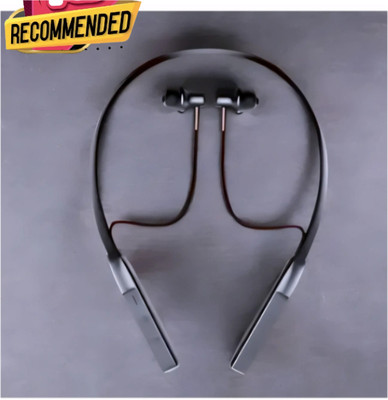 AIZINA Magnetic Earphones with Sweatproof and Water-Resistant Design_EEE Bluetooth & Wired(Multicolor, In the Ear)