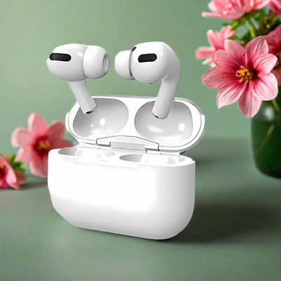 Tedbee Turbo Mic, Deep Bass & ANC Bluetooth(White, In the Ear)