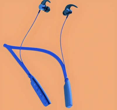 QPG STORE Rokerz 235 Pro Wireless Bluetooth Neckband(0B.39 Bluetooth(Blue, In the Ear)