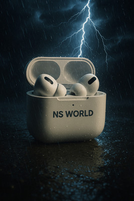 NS WORLD MB Airbuds Tws |Max Power| HD Sound | BT Earbuds |Mic & Touch Controls Headphone Bluetooth(White, True Wireless)