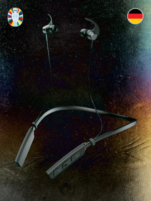 QPG STORE Rokerz 235 Pro Wireless Bluetooth Neckband(0.1219 Bluetooth(Black, In the Ear)
