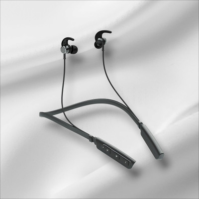 QPG STORE Rokerz 235 Pro Wireless Bluetooth Neckband(0.931 Bluetooth(Black, In the Ear)