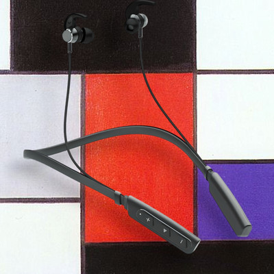 GPQ STORE Rokerz 235 Pro Wireless Bluetooth Neckband(0.793 Bluetooth(Black, In the Ear)