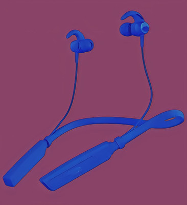 QPG STORE Rokerz 235 Pro Wireless Bluetooth Neckband(0B.613 Bluetooth(Blue, In the Ear)