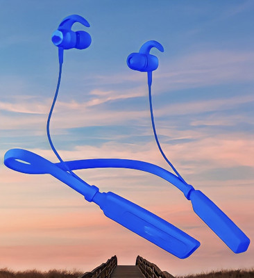 GPQ STORE Rokerz 235 Pro Wireless Bluetooth Neckband(0B.736 Bluetooth(Blue, In the Ear)