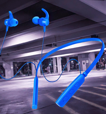 GPQ STORE Rokerz 235 Pro Wireless Bluetooth Neckband(0B.216 Bluetooth(Blue, In the Ear)