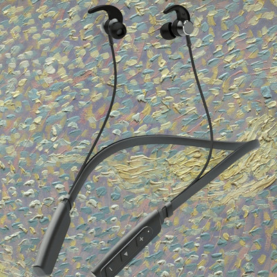 GPQ STORE Rokerz 235 Pro Wireless Bluetooth Neckband(0.1435 Bluetooth(Black, In the Ear)